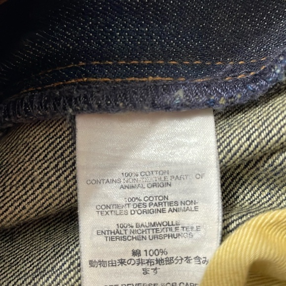 J.Crew 770 Japanese Fabric Kaihara Denim Jeans Men 31 x 34.5 Long tall Cotton - Picture 7 of 13